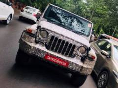 Next-Gen Mahindra Thar Spotted Testing Again