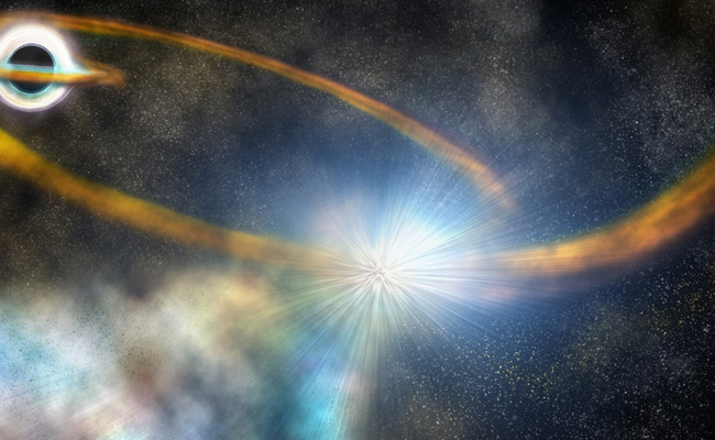 Caught In The Act: A Black Hole Rips Apart An Unfortunate Star