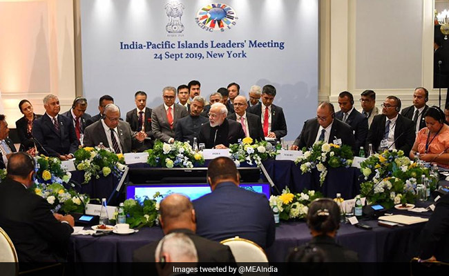 PM Modi Announces $150 Million Line Of Credit To Pacific Island Nations