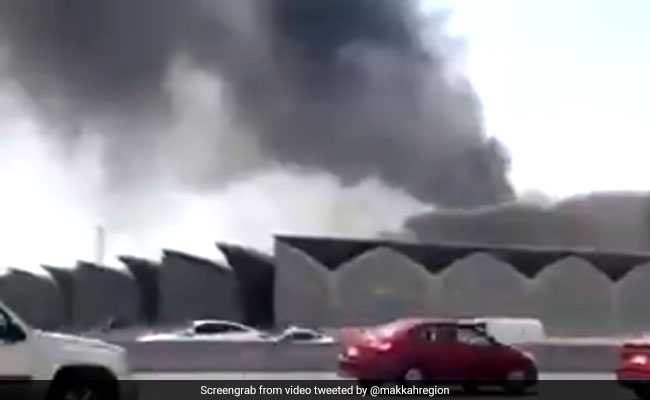 5 Injured As Fire Breaks Out At High-Speed Train Station In Saudi Arabia