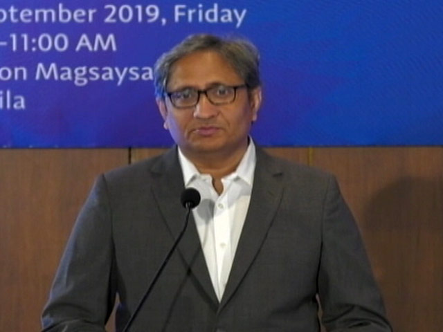 "Media Today Not Interested Or Invested In Journalism": Ravish Kumar's Magsaysay Speech