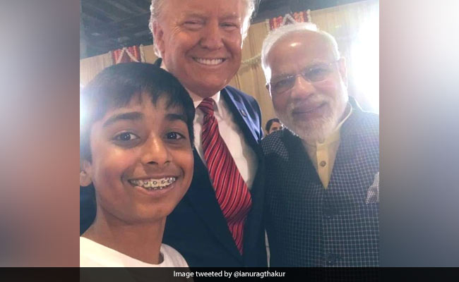 "Memorable Moments": Boy Clicks Selfie With PM Modi, Trump