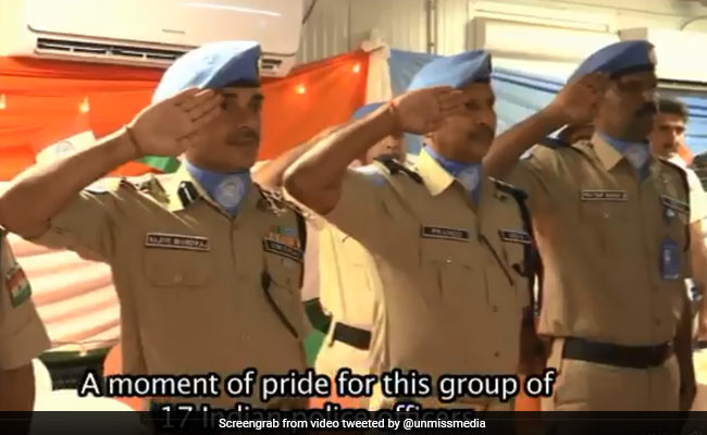17 Indian Peacekeepers In South Sudan Awarded Medals For Service