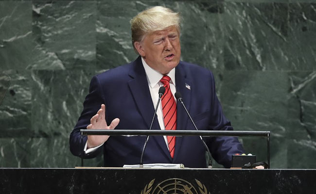 "Time For Tolerating China's Trade Abuses Is Over": Donald Trump At UN