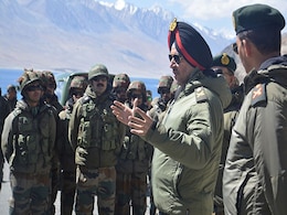 Northern Command Chief Visits Ladakh Days After India-China Standoff Northern Command Chief Visits Ladakh Days After India-China Standoff