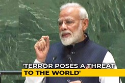PM Modi Speech At UNGA: "World Needs To Unite Against Terrorism" PM Modi Speech At UNGA: "World Needs To Unite Against Terrorism"