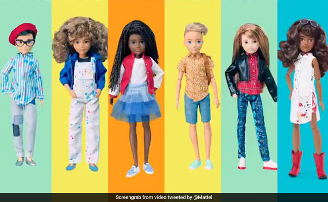 Mattel, Maker of Barbie, Launches Line Of "Gender-Inclusive" Dolls
