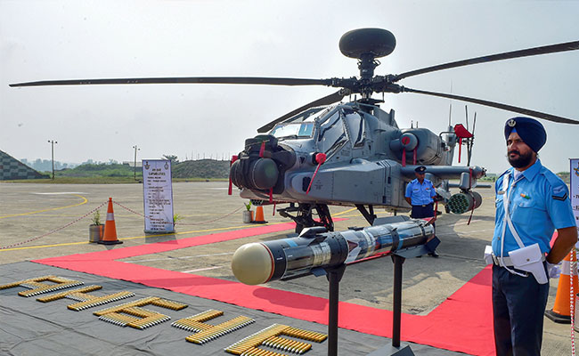 Apaches To Enhance Operational Capability Of Air, Strike Force: BS Dhanoa