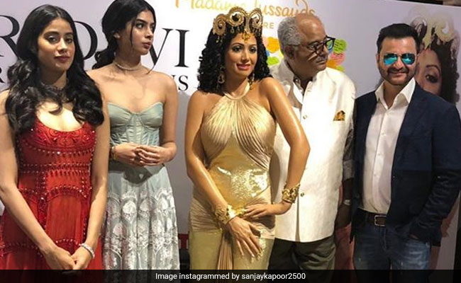 Sridevi Forever: Janhvi And Khushi Unveil 'Hawa Hawai' Wax Statue At Madame Tussauds Singapore