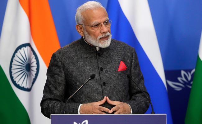 In Russia Speech, PM Modi Highlights India's Target To Be $5 trillion Economy