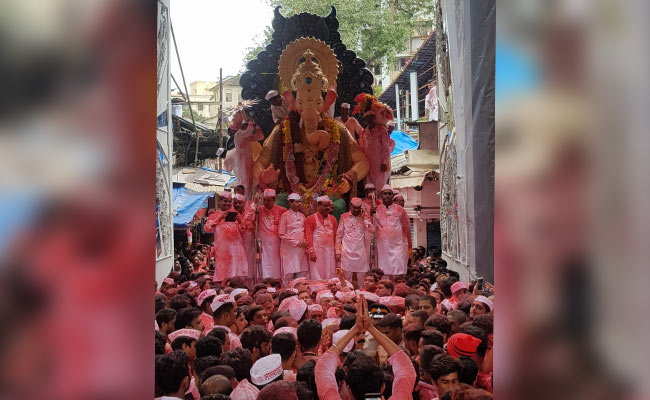 Over 40,000 Cops Deployed For Ganesh Immersion, Drones Keep Eye From Sky