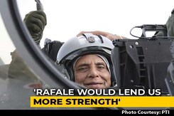 Rajnath Singh Describes His Experience Of Flying On India's First Rafale Rajnath Singh Describes His Experience Of Flying On India's First Rafale