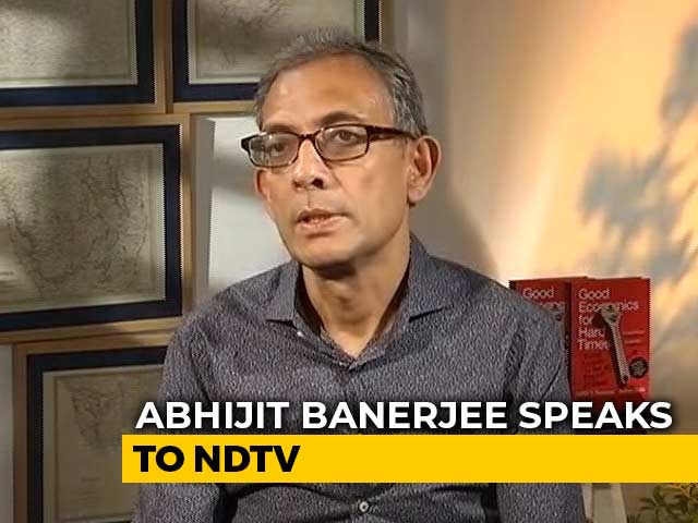 "Nirmala Sitharaman Was My Contemporary In JNU," Abhijit Banerjee Tells NDTV