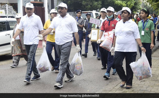 On Gandhi Jayanti, More Than 5 Lakh KV Students Participate In Plogging