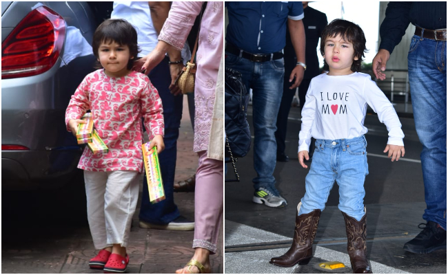 Adorable Taimur Ali Khan Has Been Setting Kids' Fashion Goals This Month