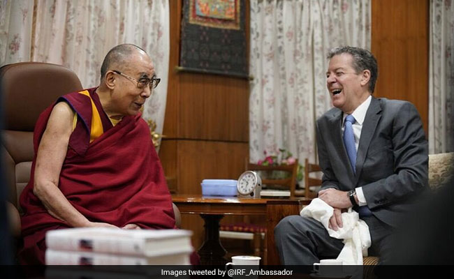 US Diplomat On Religious Freedom Meets Dalai Lama At Dharamshala