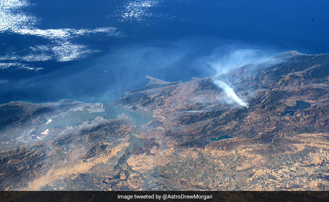 US Astronaut Shares Aerial Photos Of California Wildfires From Space