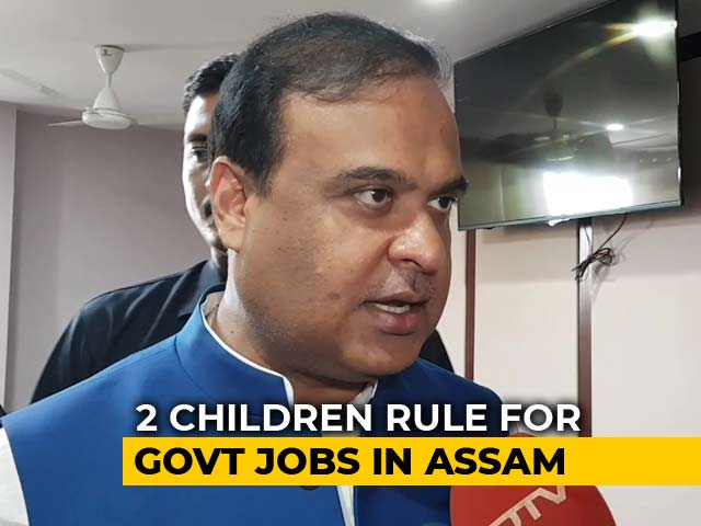 Assam Wants Legislators, Parliamentarians Brought Under Two-Child Policy