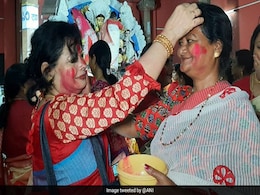 Happy Dussehra: From Knife Performance To <i>Sindoor Khela</i>, How India Celebrating Vijayadashmi Happy Dussehra: From Knife Performance To <i>Sindoor Khela</i>, How India Celebrating Vijayadashmi