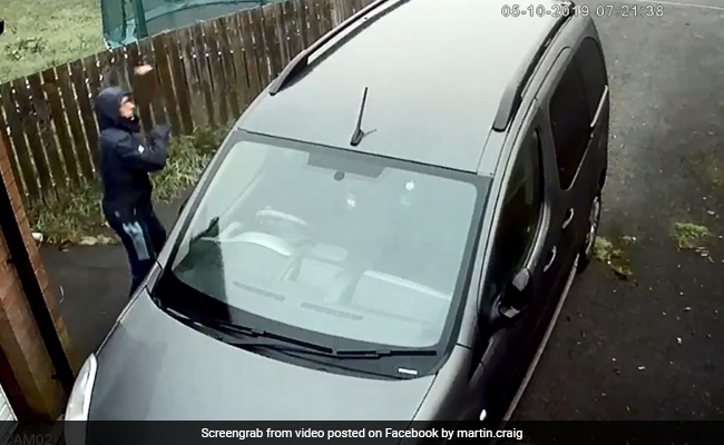 Watch: Man Throws Brick At Car. It Bounces Back To Hit Him In The Face