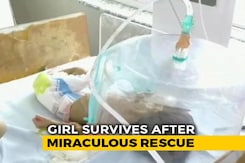 Newborn Girl, Found 3 Feet Underground At UP Cremation Site, In ICU Newborn Girl, Found 3 Feet Underground At UP Cremation Site, In ICU
