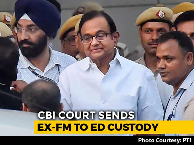P Chidambaram, Now In Enforcement Directorate Custody, Leaves Tihar Jail