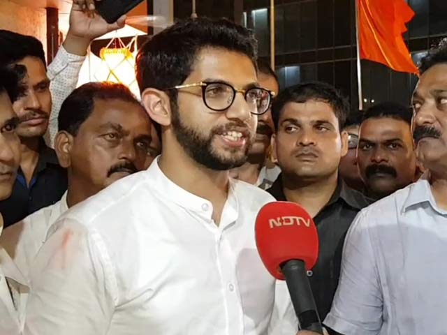 "Elected With So Much Love": Shiv Sena's Aaditya Thackeray To NDTV