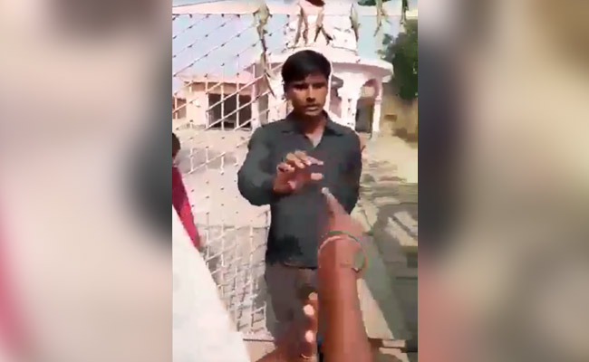 Video Of Dalits Allegedly Barred From UP Temple Goes Viral, Case Filed