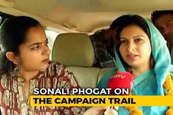 BJP's TikTok Star Sonali Phogat Sees "Amethi" In Haryana Poll Fight BJP's TikTok Star Sonali Phogat Sees "Amethi" In Haryana Poll Fight