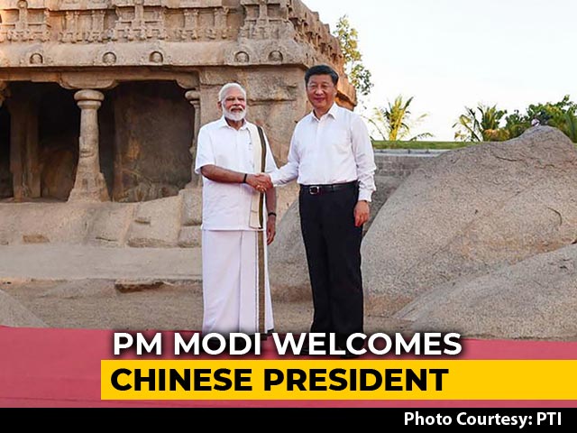 PM Modi-Xi's Bonhomie On Display In Mamallapuram