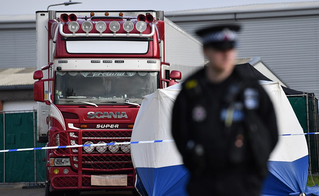 China Embassy Staff On Way To UK Site Where 39 Found Dead In Truck