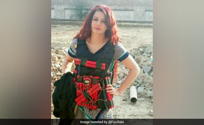 "National Dress": Pak Singer Rabi Pirzada Trolled For Threatening PM Modi In Suicide Bomber Vest