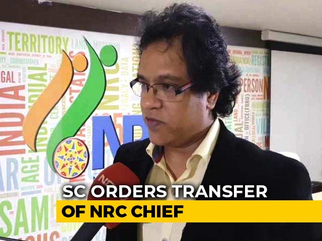 Top Court Orders Assam NRC Chief's Immediate Transfer, No Reasons Given