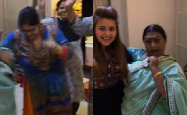 Viral Video: कपिल शर्मा के घर बधाई देने पहुंचे इन लोगों ने बांधा समां, मम्मी और पत्नी के साथ यूं किया डांस