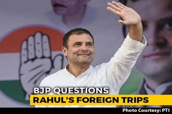 "Frequent Flyer" Rahul Gandhi Must Give Details Of Foreign Trips: BJP "Frequent Flyer" Rahul Gandhi Must Give Details Of Foreign Trips: BJP