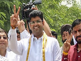 Haryana Results 2019: On Camera, Dushyant Chautala's Blooper As He Took Oath Haryana Results 2019: On Camera, Dushyant Chautala's Blooper As He Took Oath