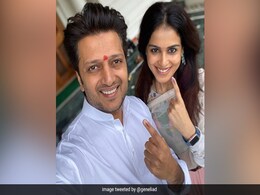 Maharashtra Election 2019: Genelia D'Souza, Madhuri Dixit, Sachin Tendulkar Step Out To Vote Maharashtra Election 2019: Genelia D'Souza, Madhuri Dixit, Sachin Tendulkar Step Out To Vote