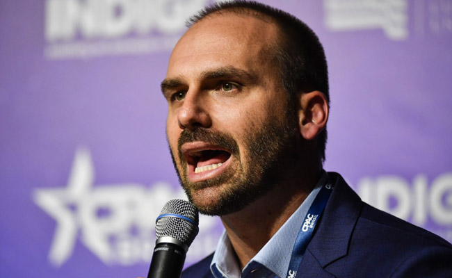 Brazil President Jair Bolsonaro's Son Ditches Plan To Be US Ambassador