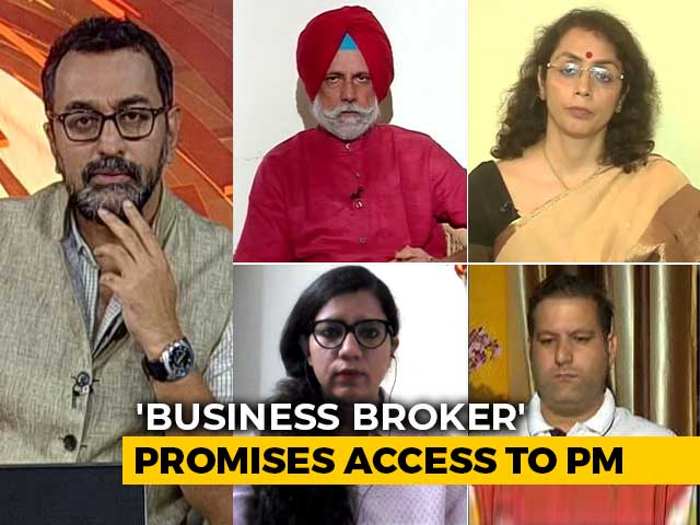 'Mystery' Businesswoman Behind Jammu And Kashmir Visit?