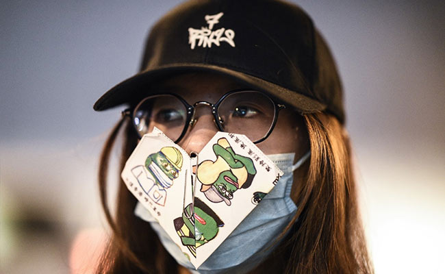 Hong Kong To Soon Ban Face Masks In Protest Crackdown: Report