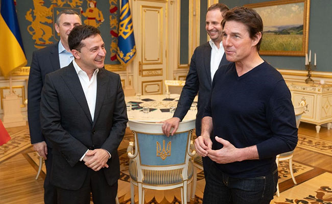 Tom Cruise Meets Ukraine President For Film On Trump Impeachment: Report