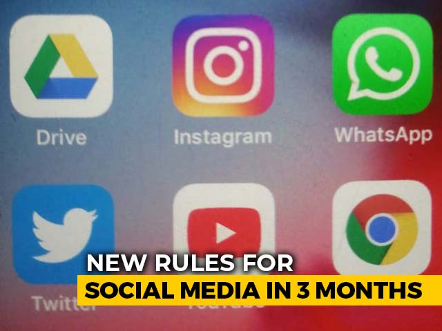 New Rules For Social Media In 3 Months, Centre Tells Supreme Court