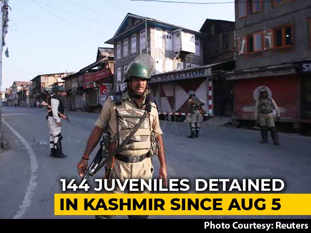 9-Year-Olds Among Minors Detained, J&K Says Not Illegal, Top Court Told