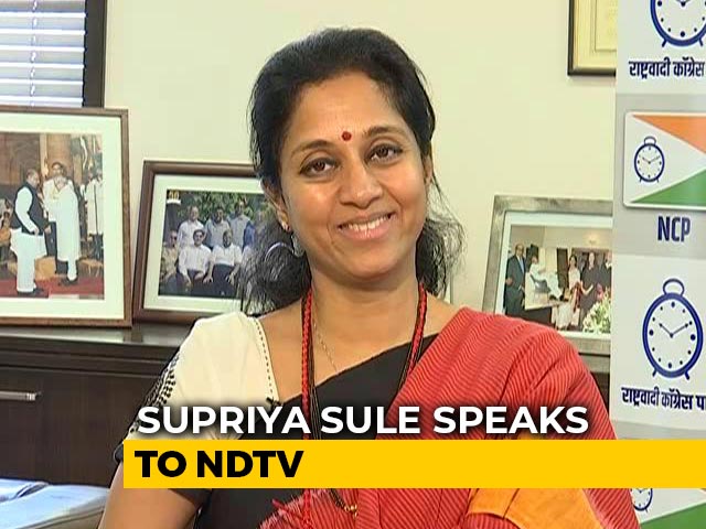 No Question Of Congress-NCP Merger: Sharad Pawar's Daughter Supriya Sule