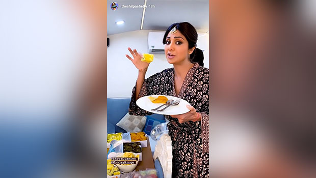 Not Sunday, But It's Shilpa Shetty's Gujarati Monday Binge That Is Making Us Drool This Time