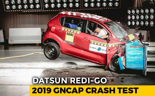 Datsun redi-GO Gets 1 Star Crash Test Score