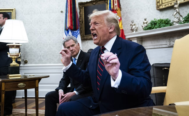 "Are You Talking To Me?" On Camera, Trump's Heated Exchange With Reporter