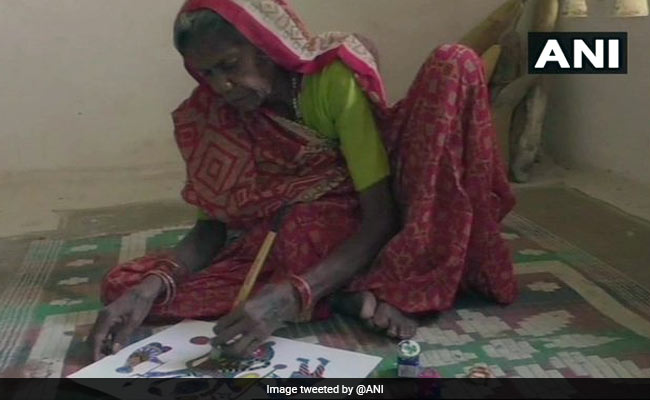 Paintings Of 80-Year-Old Madhya Pradesh Woman Displayed In Italy