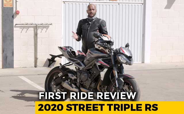 2020 Triumph Street Triple RS First Ride Review