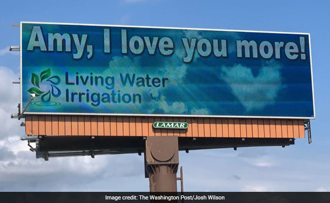 Why A US Man Put Up Billboards Proclaiming His Love For His Wife